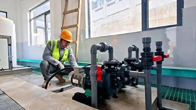 奋力夺取一季度“开门红”｜郧阳区江南水厂加快建设 5月底可实现投用