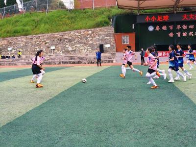 郧阳区举行青少年校园足球中小学联赛