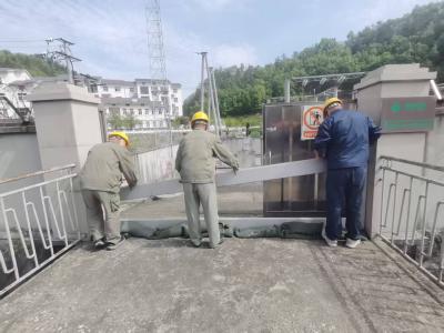 国网郧县供电公司开展变电专业防汛应急演练