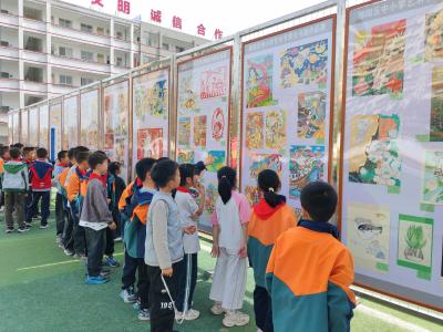 郧阳区城关一小：翰墨飘香润童心 艺术浸润伴成长