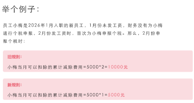 个税新变化！直接影响到手工资