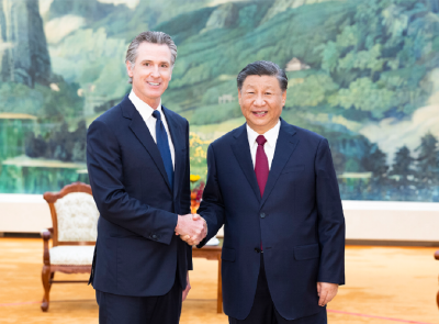 第一观察｜习近平主席会见美国加州州长，谈到这三个关键词