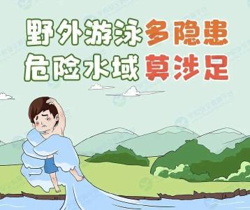 野外游泳多隐患 危险水域莫涉足