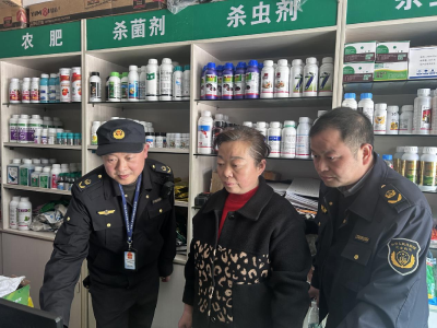 农资打假，助力春耕生产