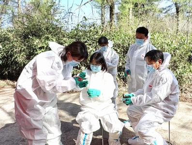 疫控“哨兵”强监测 筑牢防疫大屏障