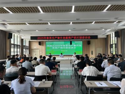 夷陵区召开春茶产销对接会