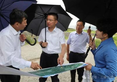 熊征宇在夷陵区调研检查防汛减灾工作