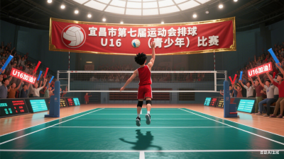 18支代表队集结夷陵，市七运会（青少年）排球U16即将火热开赛！