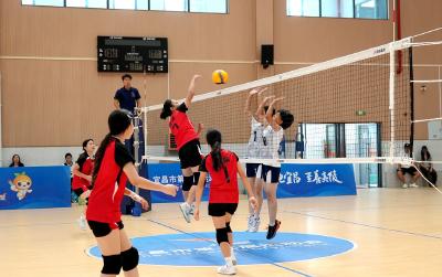 宜昌市第七届运动会(青少年)排球U16比赛开赛