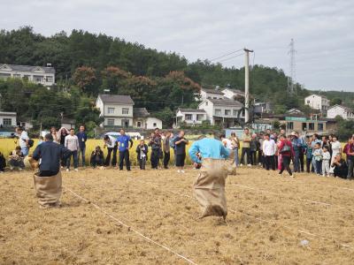 稻浪欢歌庆丰收 农趣运动促振兴