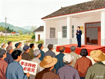 非法持枪必追究 莫因“义气”陷囹圄