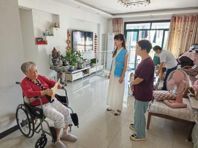 88岁芦奶奶手写感谢信 平云社区适老服务获点赞