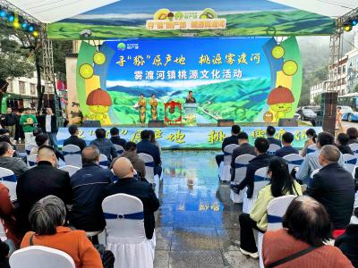 金秋雾渡河 “猕”香飘四方 猕猴桃原产地文化活动盛大举行