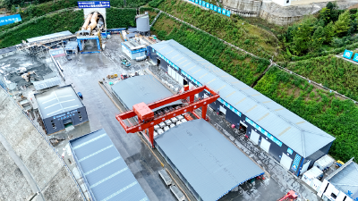 宜昌夷陵：引江补汉工程国庆不停工 建设者坚守一线保进度
