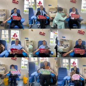 夷陵区综合行政执法局开展无偿献血活动