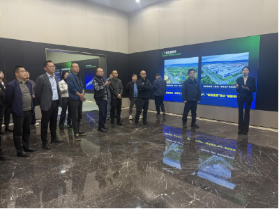 房企代表观摩重点项目 共谋城市高质量发展