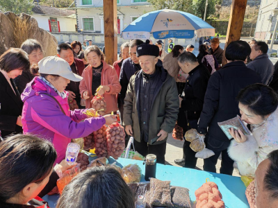 单日助农销售超10万元 夷陵区村社共建试点活动走进雾渡河