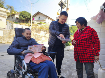 区气象局：宪法宣传进乡村  气象法治护平安