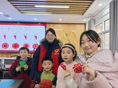 东湖社区：红纸映童趣 非遗润童心