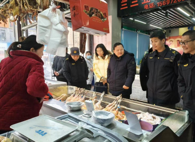 夷陵区开展春节前农畜产品质量安全大检查