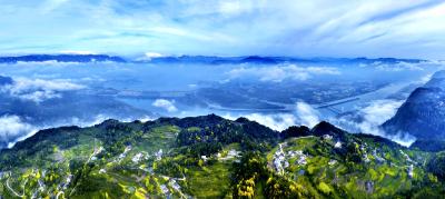 生态复绿结硕果 两坝一峡满目春