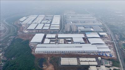 封顶！宜昌楚能科技园项目以速度与智造赋能新能源未来