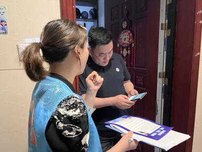 绿洲社区：深耕网格察民情 敲门反诈护平安