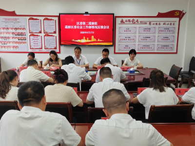 区委第二巡察组巡察区委社会工作部情况反馈会议召开