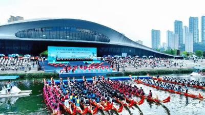 龙舟竞渡粽香浓 夷陵端午文旅市场活力迸发