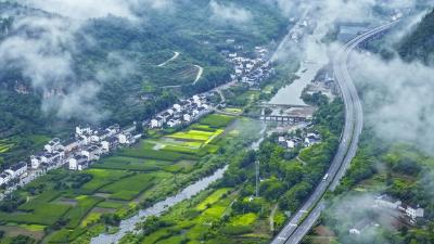 两河汇峡谷 三路通四方 夷陵深山小村变身文旅交通新地标