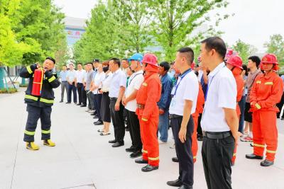 宜昌北站开展消防应急演练