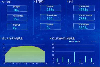 “城管大眼睛”助力车辆违停管理