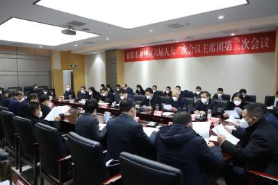 【聚焦两会】区六届人大二次会议召开主席团第二次会议