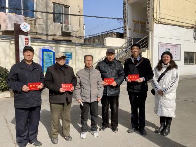 区关工委开展春节走访慰问活动