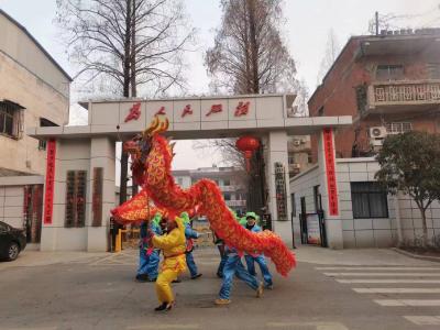 划旱船、舞龙狮、打蚌壳......程河元宵真热闹