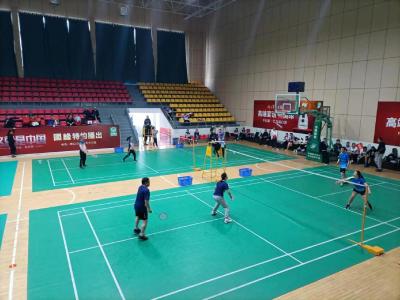 襄州区第五届“襄州羽协杯”羽毛球混合团体赛开幕