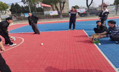 古驿镇中心学校举行教职工趣味运动会