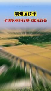 襄州区获评全国农业科技现代化先行县