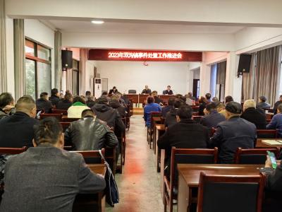 双沟镇：“一网统管”强配合  同心聚力抓实干