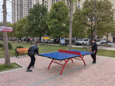 点赞！人大代表助力社区加装乒乓球台
