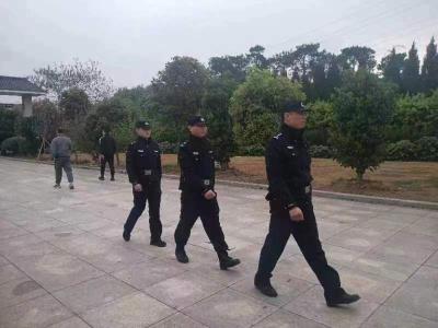 襄州区公安局全力做好清明节安保工作