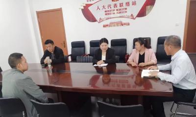 集思广益，程河人大代表积极收集意见建议
