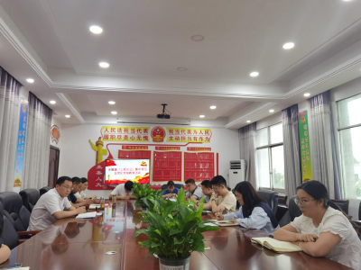 朱集镇开展《中华人民共和国公务员法》学习宣传活动