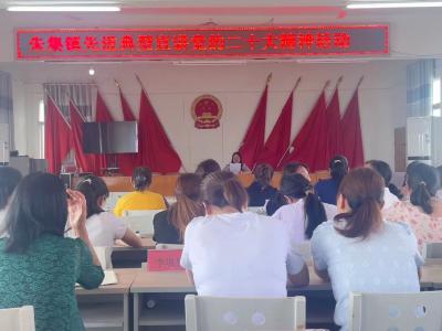 朱集镇开展“先进典型宣讲党的二十大精神”活动