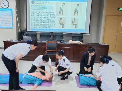 襄州区急救中心开展急救知识“三进”活动
