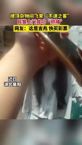 楼顶杂物间飞来“不速之客” 民警上门成功“抓捕”