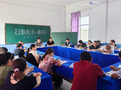 龙王镇赵集小学开展暑期教师集训活动