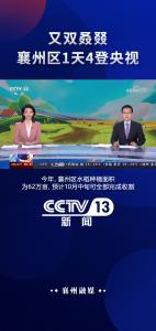 又双叒叕 襄州区1天4登央视