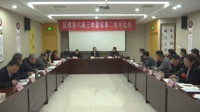 【聚焦两会】姜远龙参加区政协六届三次会议第二组讨论点讨论