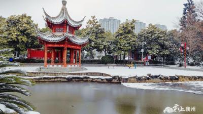 襄州：雪落成诗  美景如画